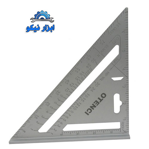 خط کش و گونیا دو یار همیشگی در ریاضیات 