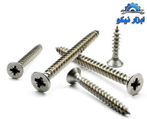 انواع مختلف پیچ MDF 