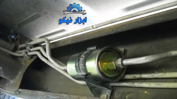 محل قرار گرفتن فیلتر سوخت در خودرو