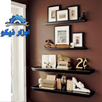 قفسه دیواری چوبی
