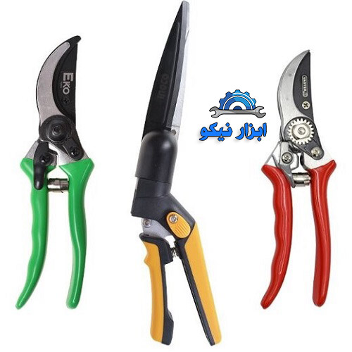 انواع قیچی های باغبانی