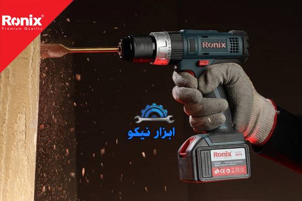 خرید کیت دریل شارژی براشلس K۸۹۰۵ رونیکس