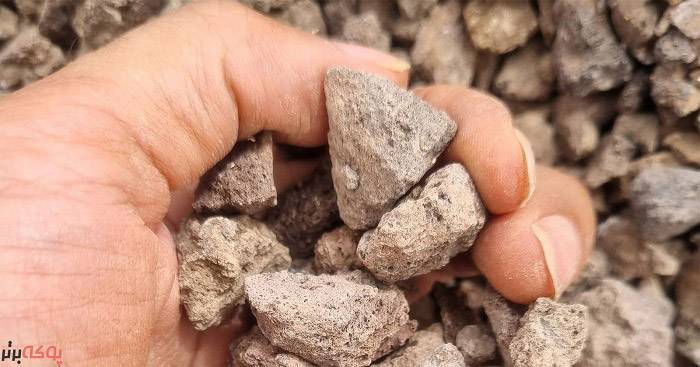 قیمت پوکه معدنی