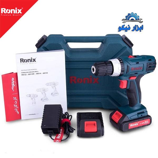 قیمت دریل شارژی لیتیوم ۸۰۱۴ رونیکس