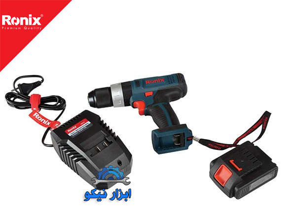 ویژگی‌ های دریل پیچ گوشتی شارژی لیتیوم ۸۶۱۴ رونیکس