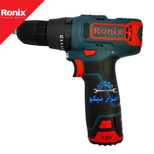 ویژگی ‌های دریل پیچ گوشتی چکشی شارژی 8101K رونیکس