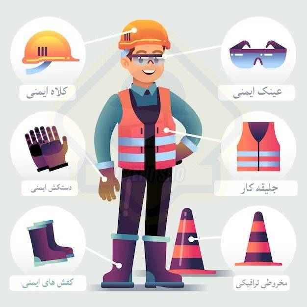  انواع لوازم ایمنی و کاربردهای آن‌ها 
