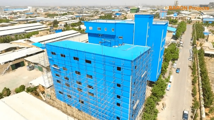 عکس ساندویچ پانل دیواری
