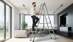چرا نردبان تاشو بهترین انتخاب برای کار در ارتفاع است؟